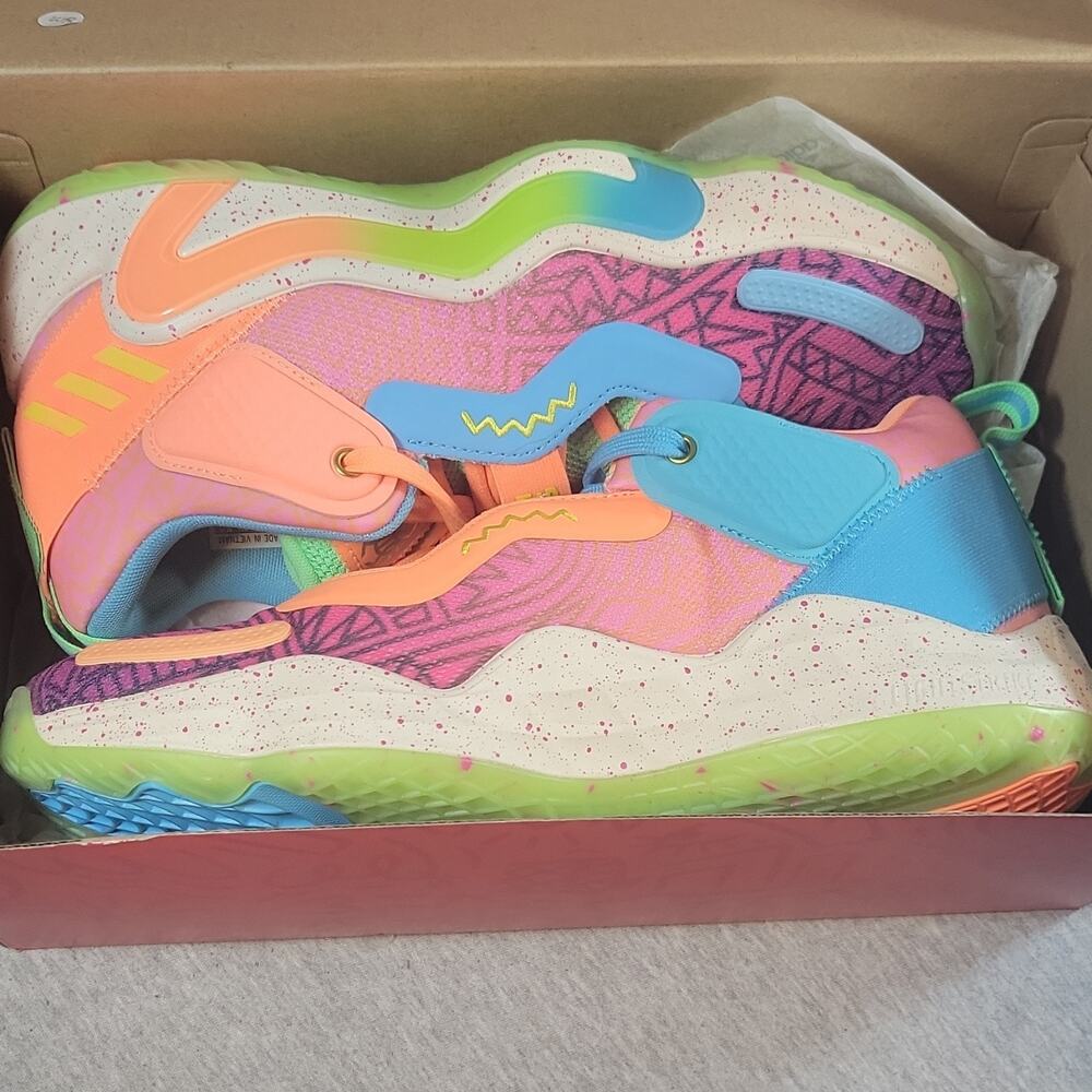 Adidas D.O.N. Issue 3 Men’s Basketball Sneakers Multicolor HR1752